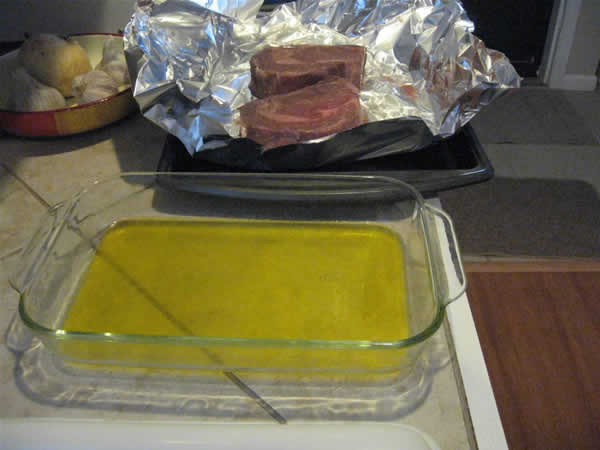Oil/butter for ribeyes