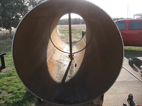 Cut Round end off of Propane Tank