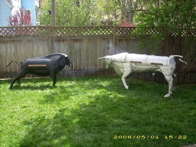 Bull and Hog Smoker